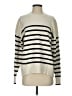 Uniqlo 100% Cotton Stripes Ivory Pullover Sweater Size S - photo 1