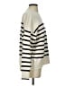 Uniqlo 100% Cotton Stripes Ivory Pullover Sweater Size S - photo 4