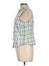 Basic Editions 100% Cotton Green Sleeveless Button-Down Shirt Size L - photo 5