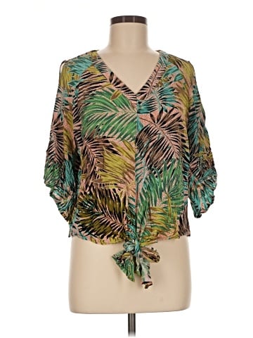 Democracy 3/4 Sleeve Blouse (view 1)