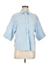 Cicy Bell 100% Polyester Blue 3/4 Sleeve Blouse Size M - photo 1
