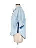 Cicy Bell 100% Polyester Blue 3/4 Sleeve Blouse Size M - photo 5