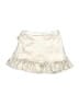Justice 100% Polyester Metallic Silver Skirt Size 10 - photo 2