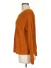 Lucky Brand 100% Cotton Orange Pullover Sweater Size M - photo 5