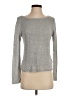 Emma James 100% Rayon Metallic Silver Pullover Sweater Size S - photo 1