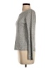 Emma James 100% Rayon Metallic Silver Pullover Sweater Size S - photo 5
