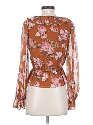 WAYF Long Sleeve Blouse (view 2)