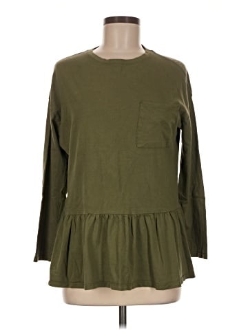 Trafaluc by Zara Long Sleeve Blouse (view 1)