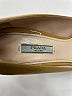 Prada 100% Leather Tan Yellow Heels Size EU 38 - photo 3