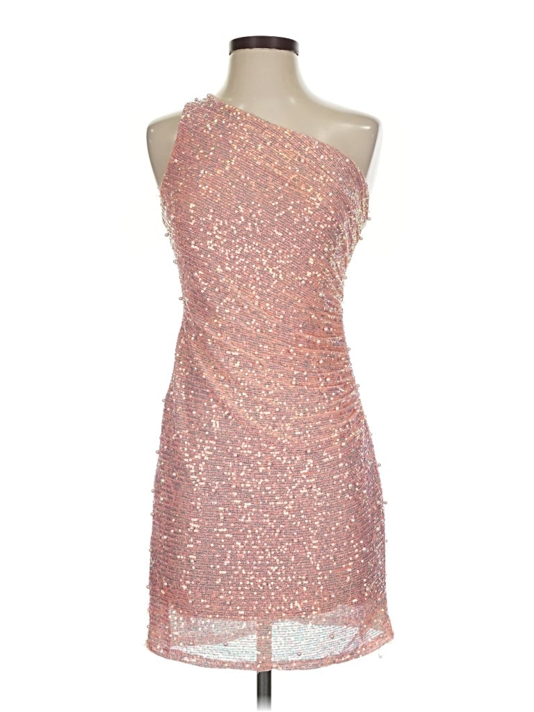 Pre-owned City Triangles Cocktail Dress In Pink