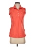 Nike Golf 100% Polyester Orange Sleeveless Blouse Size S - photo 1
