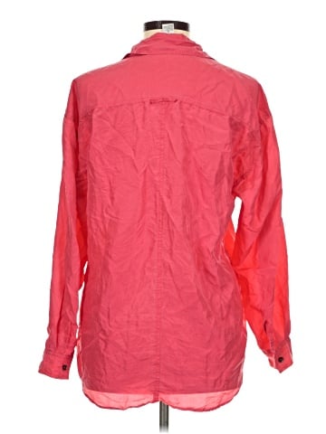Jonathan Martin Long Sleeve Silk Top (view 2)