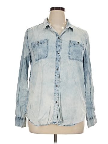 Vanilla Star Long Sleeve Button-Down Shirt (view 1)