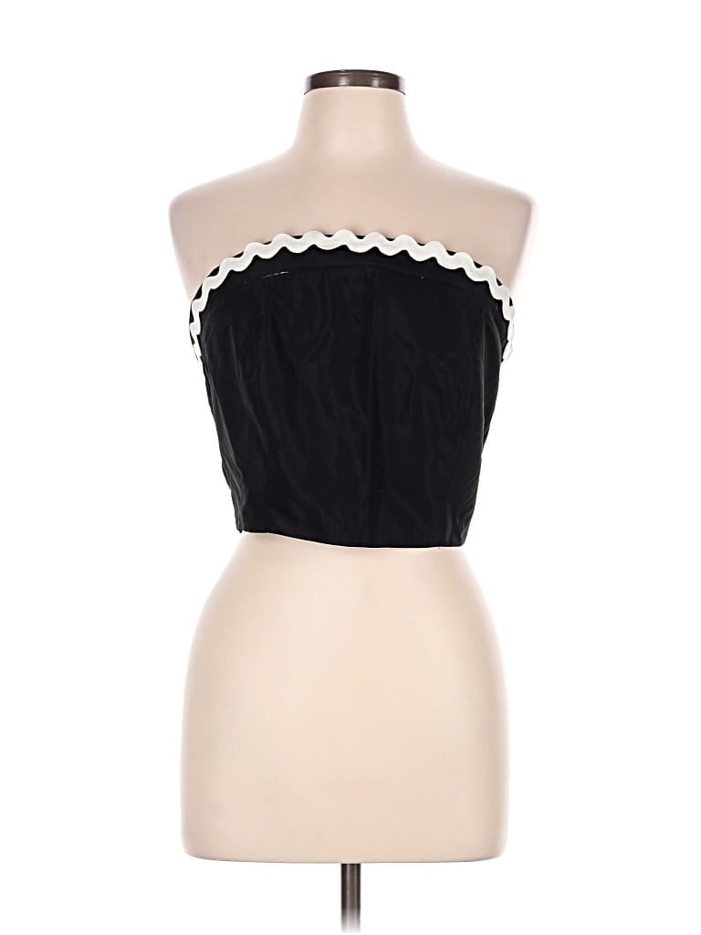 Pre-owned Idem Ditto Sleeveless Blouse In Black