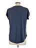 Green Envelope Blue Short Sleeve Top Size L - photo 2