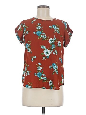 Lily White Short Sleeve Blouse (view 1)