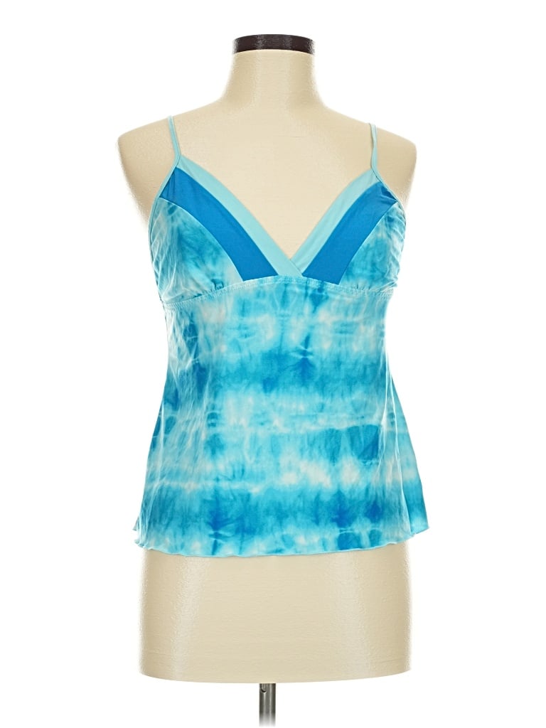 Pre-owned Secret Treasures Sleeveless Blouse In Blue