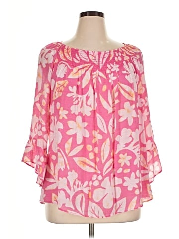 Zac & Rachel 3/4 Sleeve Blouse (view 1)