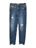 Zara Hearts Blue Jeans Size 9 - photo 1
