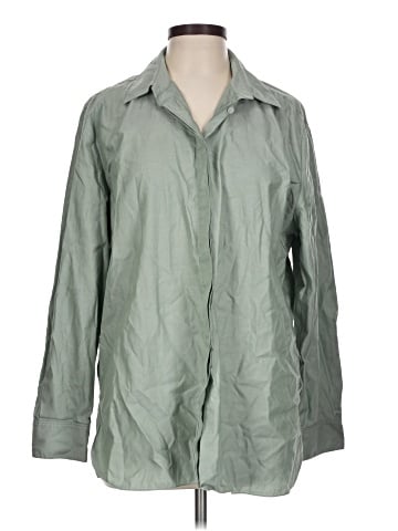 Theory Long Sleeve Button-Down Shirt (view 1)