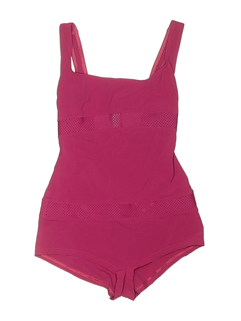Pre-owned Eres One Piece Swimsuit In Burgundy