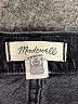 Madewell Chevron-herringbone Gray Jeans Size 29 waist - photo 7