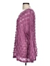 Easel Purple Long Sleeve Blouse Size L - photo 5
