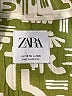 Zara Print Green Jacket Size 13 - 14 - photo 3