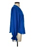 CeCe 100% Polyester Blue Long Sleeve Blouse Size S - photo 4
