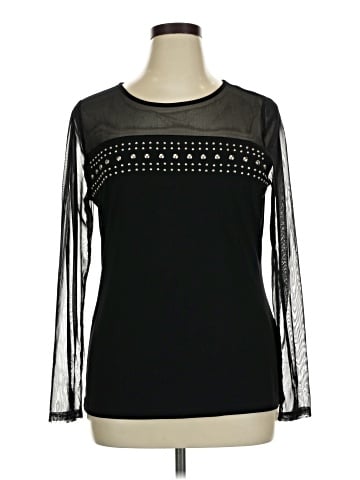 INC International Concepts Long Sleeve Top (view 1)