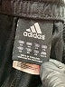 Adidas 100% Polyester Color Block Black Blue Track Pants Size XS - photo 7
