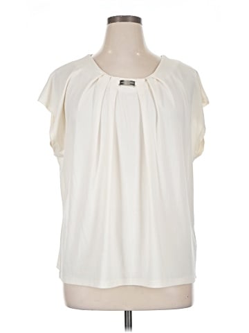 Adrienne Vittadini Short Sleeve Blouse (view 1)