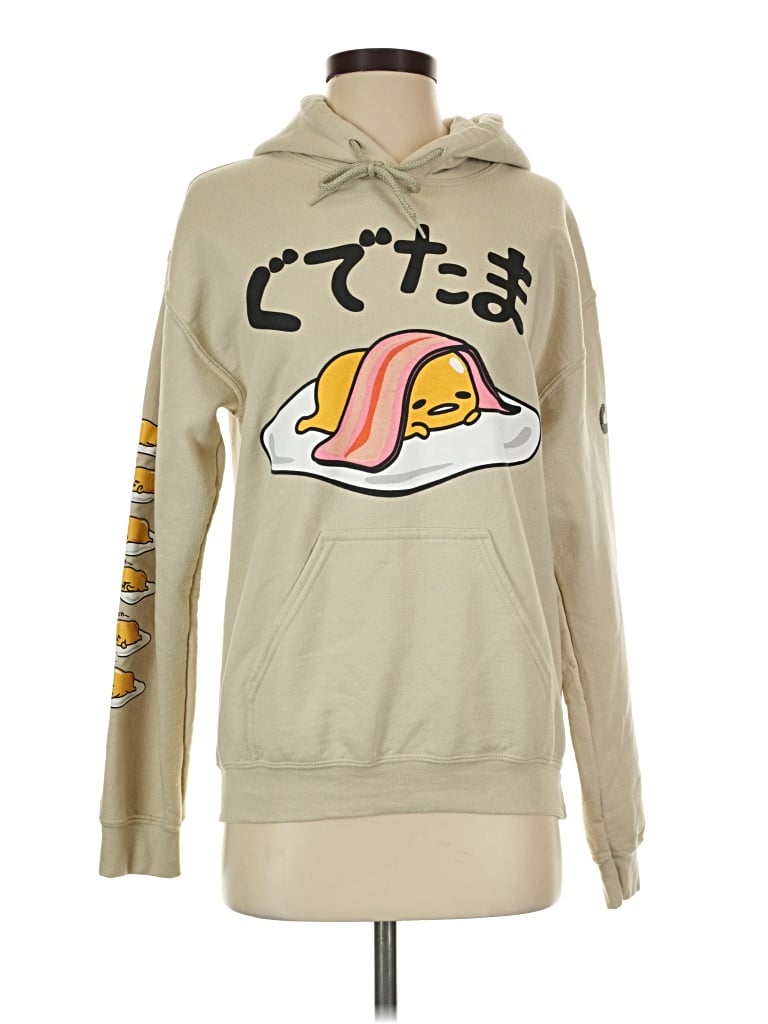 Pre-owned Sanrio Pullover Hoodie In Tan