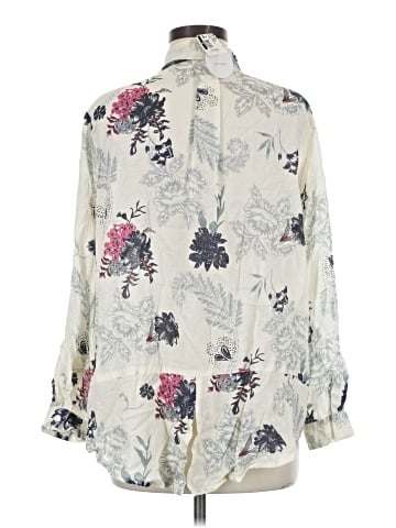 En Creme Long Sleeve Blouse (view 2)