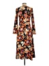 TU Print Orange Casual Dress Size 10 - photo 2