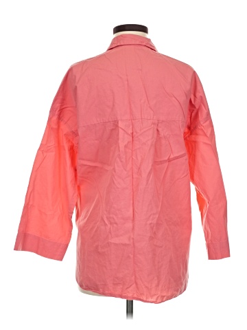 Zara Collection 3/4 Sleeve Button-Down Shirt (view 2)