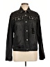 Love Tree Stars Black Denim Jacket Size L - photo 1