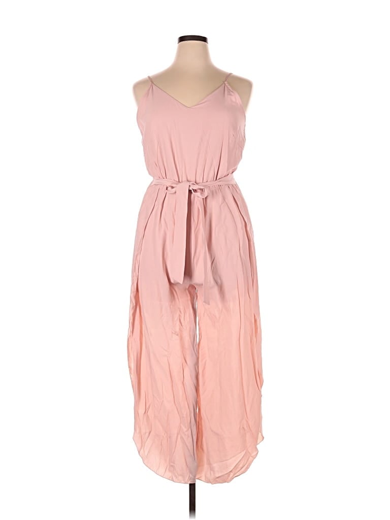 Pre-owned Ecowish Jumpsuit In Pink