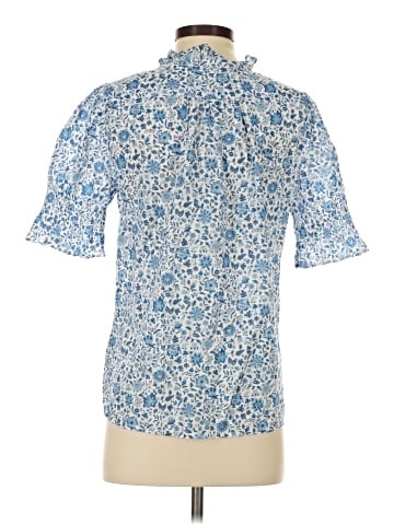 Liberty Art Fabrics for J.Crew Short Sleeve Blouse (view 2)
