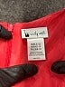 Emily West 100% Polyester Hearts Red Dress Size 10 - photo 3