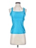 Bollé Chevron-herringbone White Blue Sleeveless Top Size XS - photo 1
