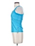 Bollé Chevron-herringbone White Blue Sleeveless Top Size XS - photo 5