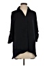 Renuar 100% Polyester Black 3/4 Sleeve Blouse Size XS - photo 1