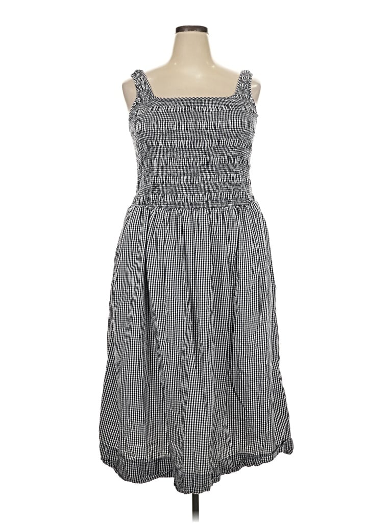 Pre-owned Free Assembly Casual Dress In Gray