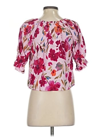 Nicole Miller Short Sleeve Blouse (view 2)