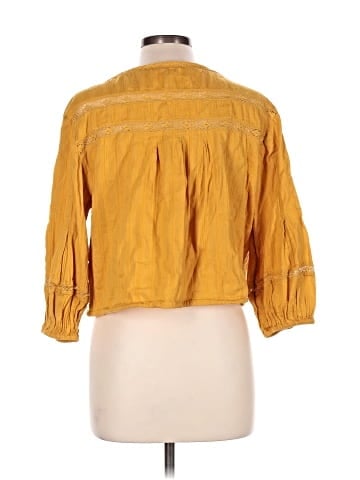 Free People 3/4 Sleeve Blouse (view 2)