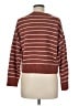 T Tahari Stripes Brown Pullover Sweater Size M - photo 2