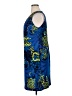 Cato Print Blue Cocktail Dress Size 14 - photo 5