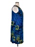 Cato Print Blue Cocktail Dress Size 14 - photo 4