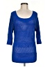 Guess 100% Cotton Blue Pullover Sweater Size M - photo 1